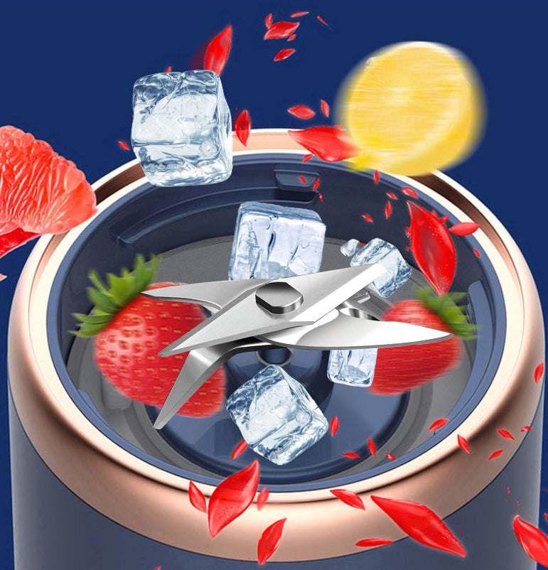 Portable Blender Pro 6 Blade Mini Juicer Cup, USB Rechargeable