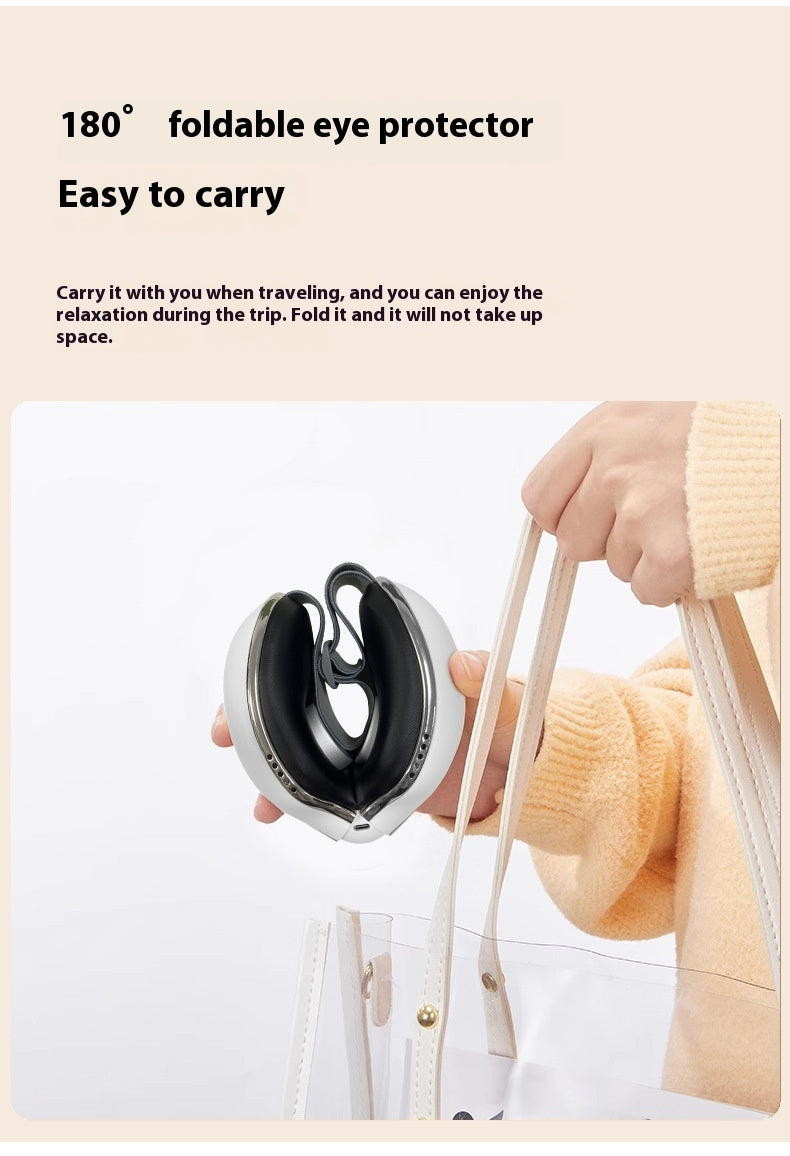 Intelligent Eye Therapy Massager: Heat, Cold, Air Pressure & Bluetooth Music - Relieves Eye Fatigue & Migraines