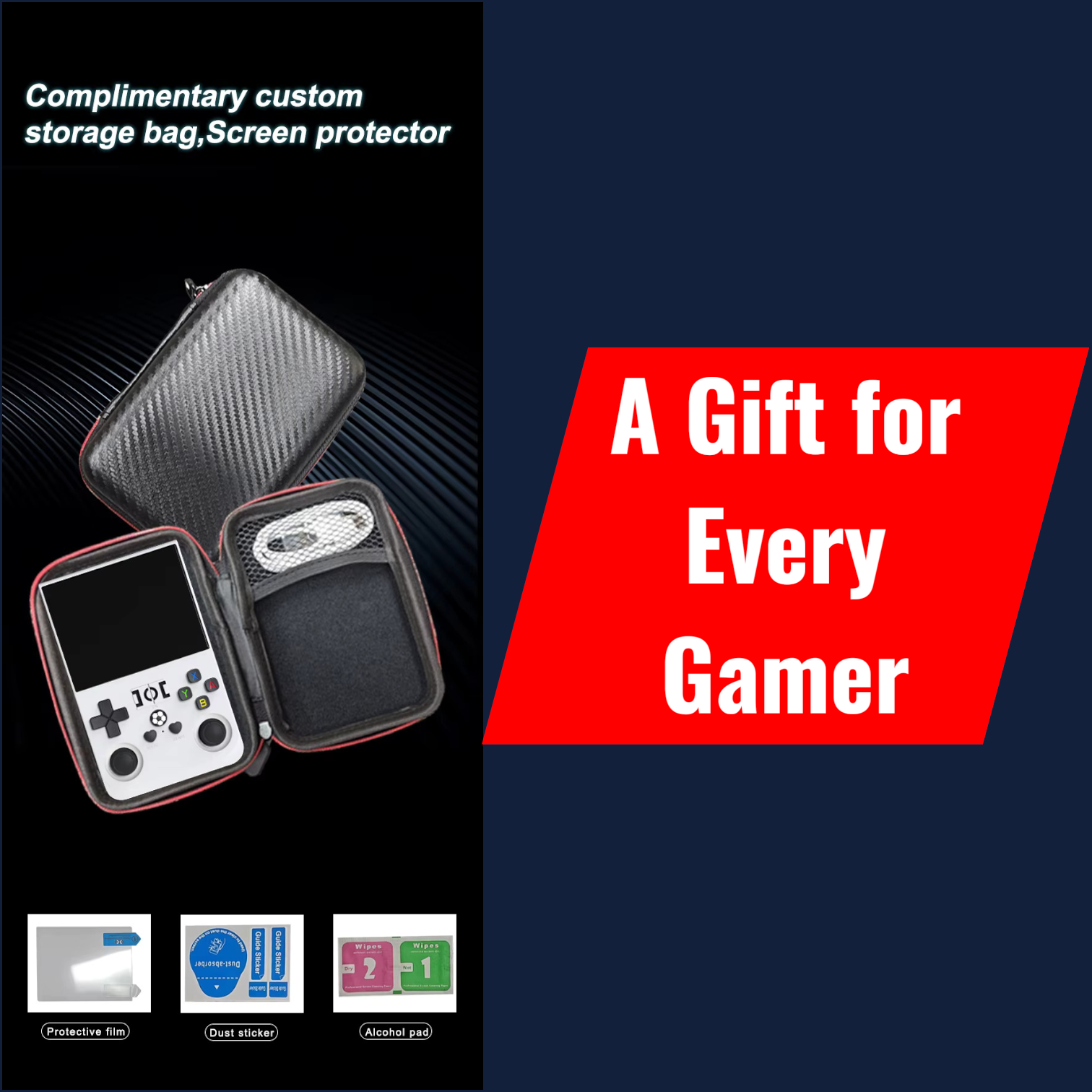 R36 Pro Console 640×480 Retro Handheld Gaming System with 64GB or 128GB Storage, TV Output, and Classic Arcade Support