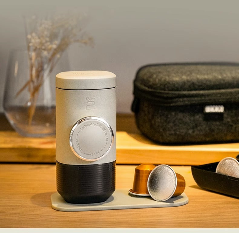 Portable Manual Espresso Coffee Maker Capsule