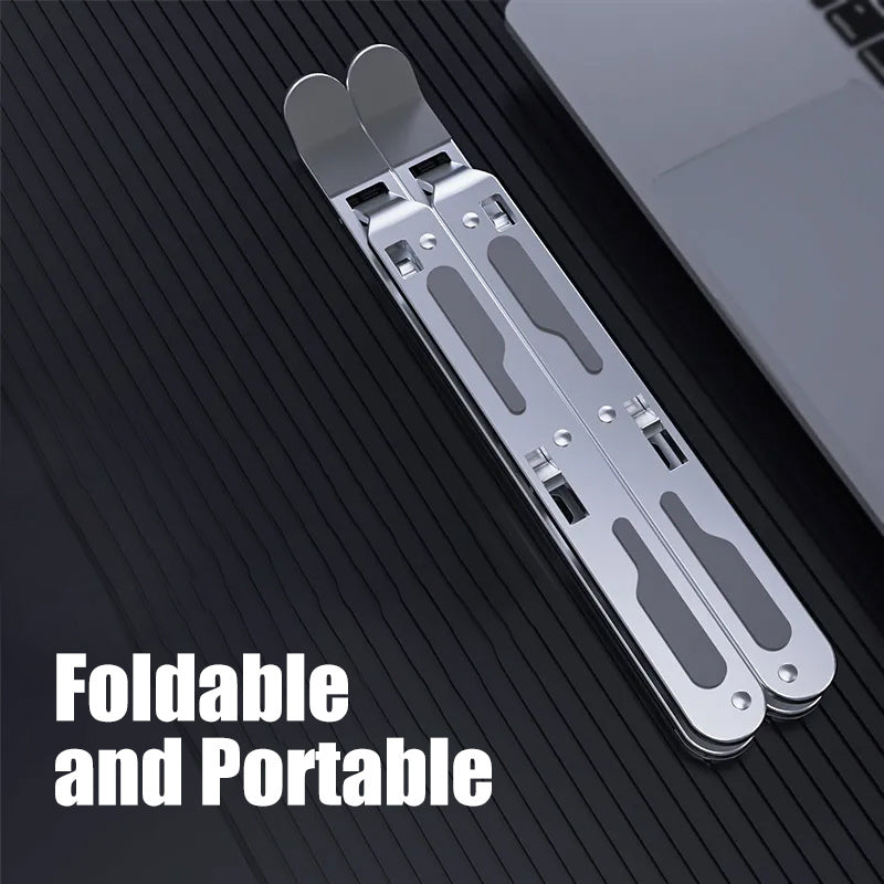 Ergonomic Laptop Support – Foldable Aluminium Base for Notebooks