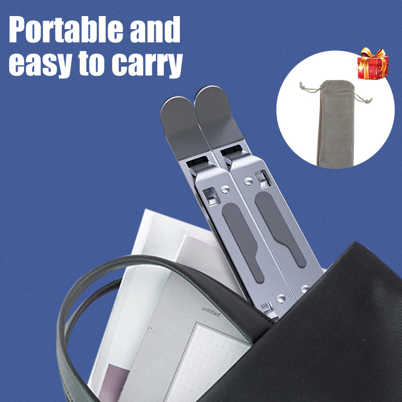 Ergonomic Laptop Support – Foldable Aluminium Base for Notebooks
