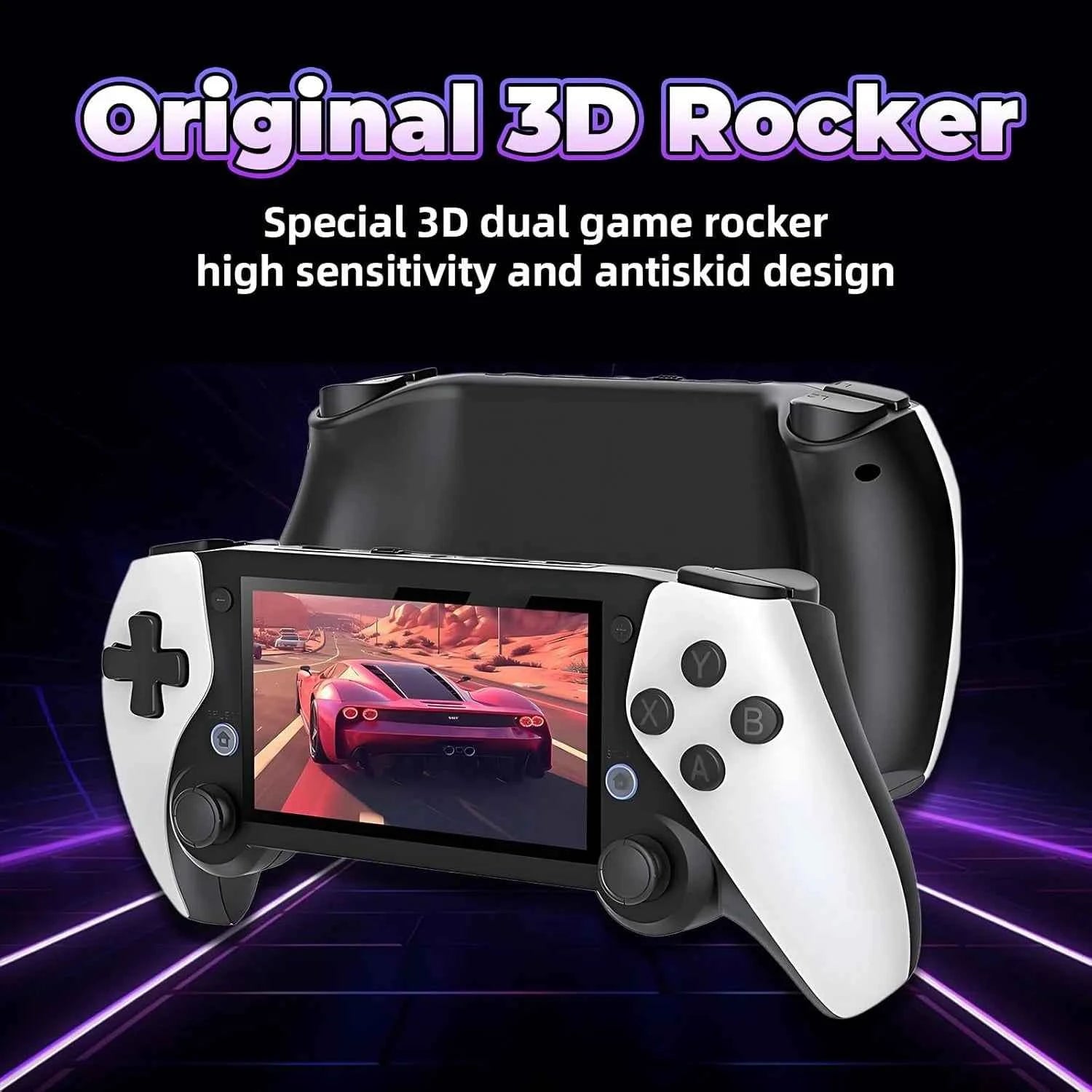 M25 Retro Handheld Console 20000+ Games Dual Wireless Controllers 4.3 Inch Screen TV Output