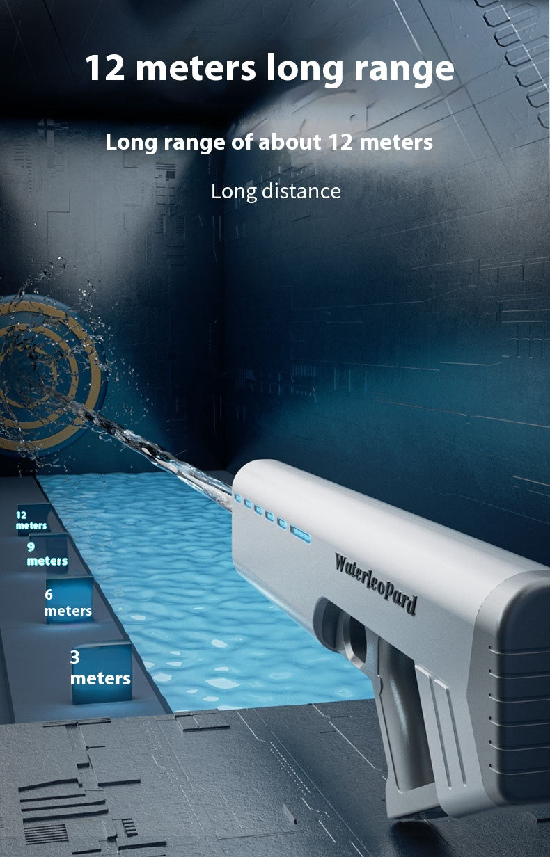 Electric Automatic Water Gun with Continuous Spray
