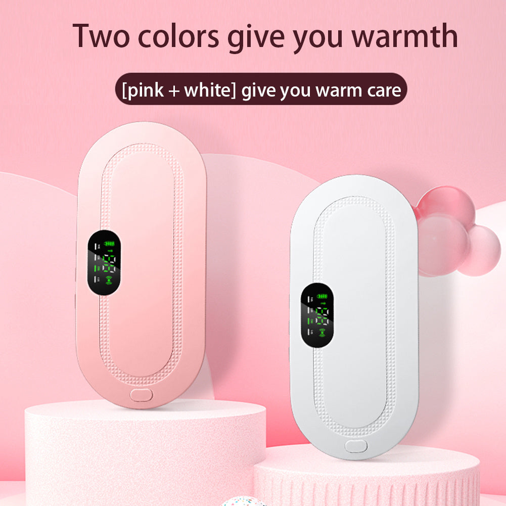 Menstrual Relief Belt Smart Heating Pad with Vibration for Cramps, Abdominal Massage & Period Pain Therapy