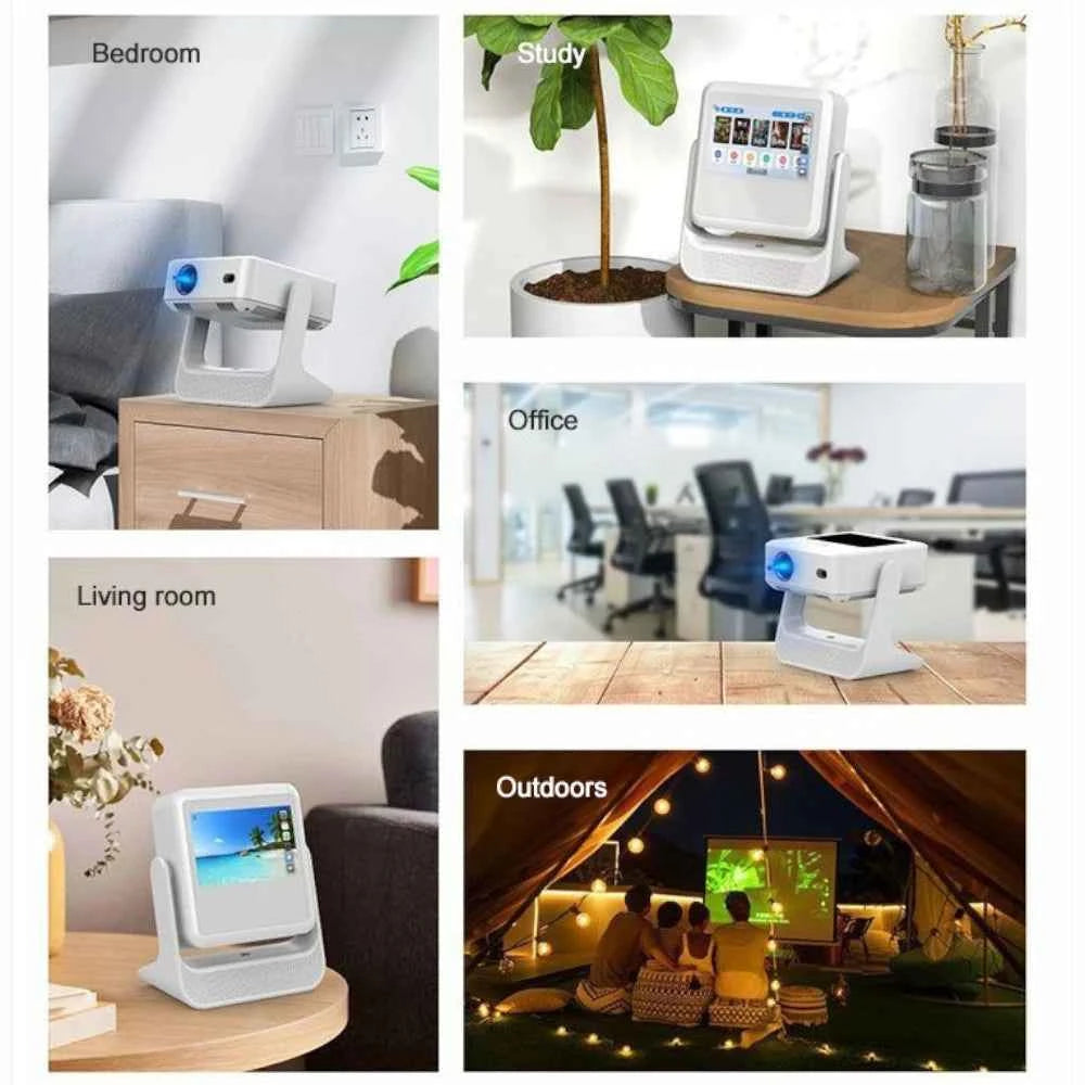 A2 Pro Projector Dual Screen Touch HD Portable Smart Cinema