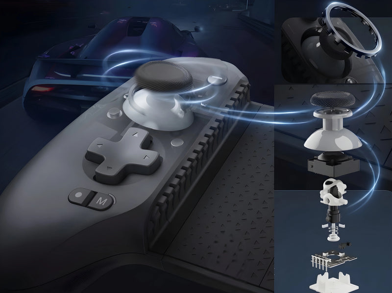 Hall Joysticks with Zero-Drift Guarantee