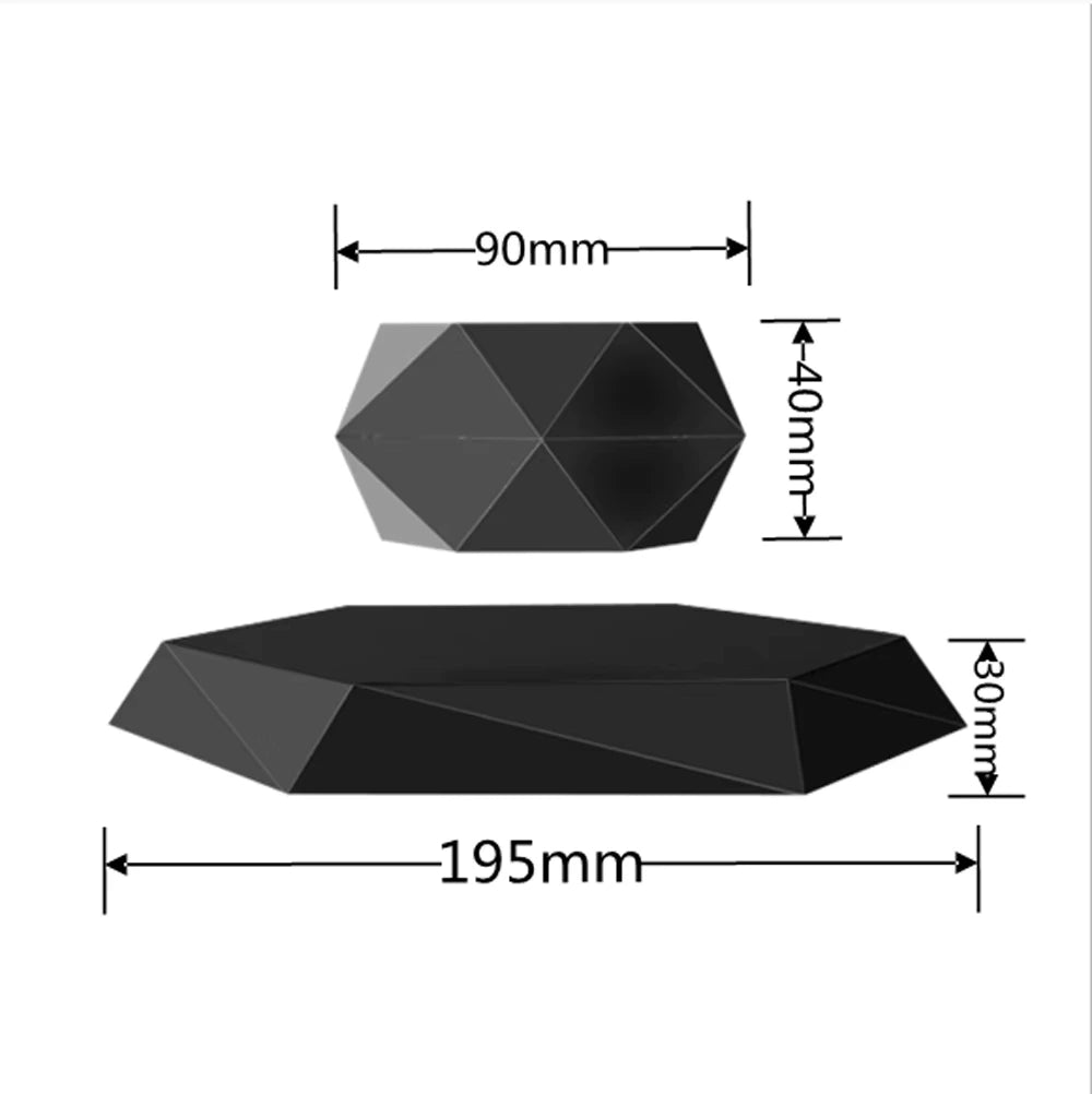 Magnetic Levitation Planter, Nordic Floating Flower Pot for Indoor Decor and Creative Home Gifts