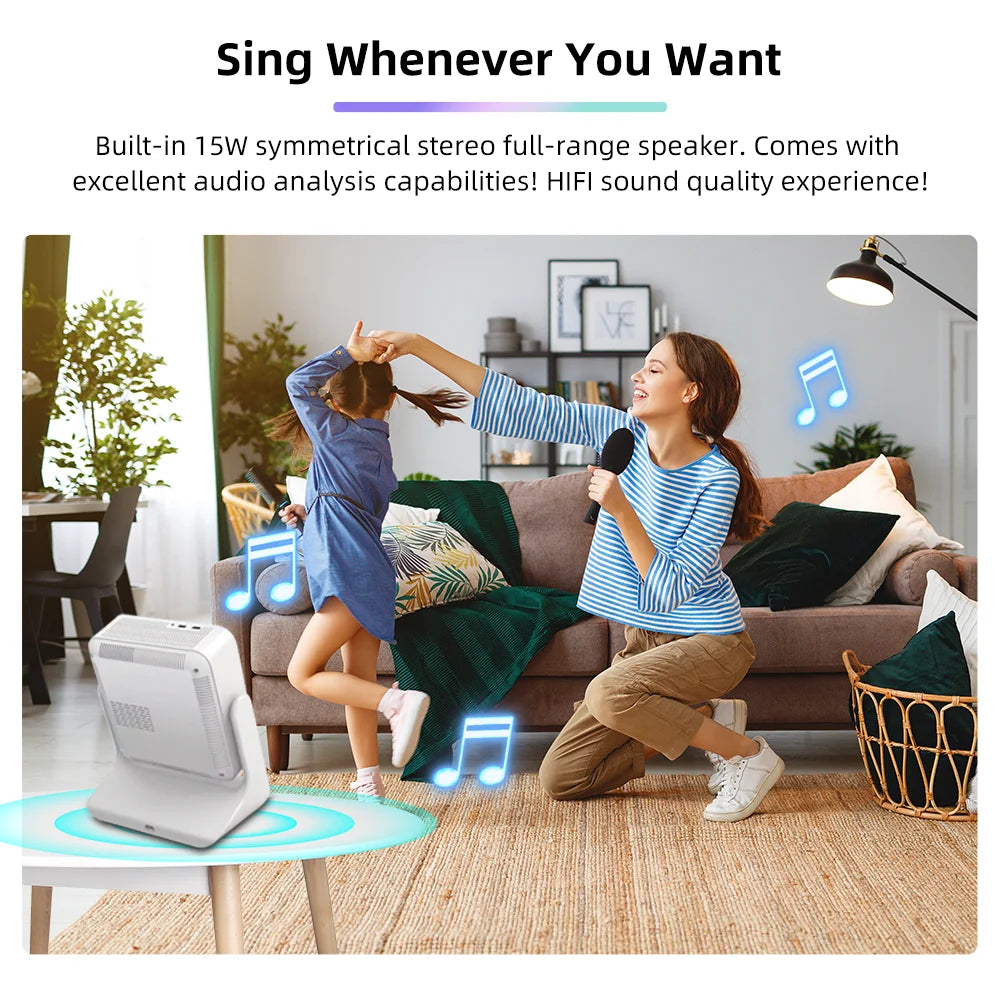 C3 Flick Projector Smart Touch Pad, Android OS, 5G WiFi, Bluetooth, 4K Presentation Equipment