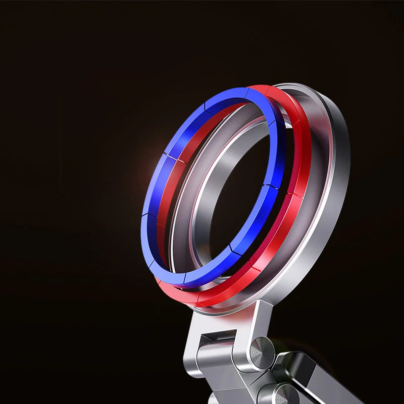 Magnetic Tripod Stand 360° Rotating Foldable Pocket Mount Compatible with iPhone and MagSafe Phones