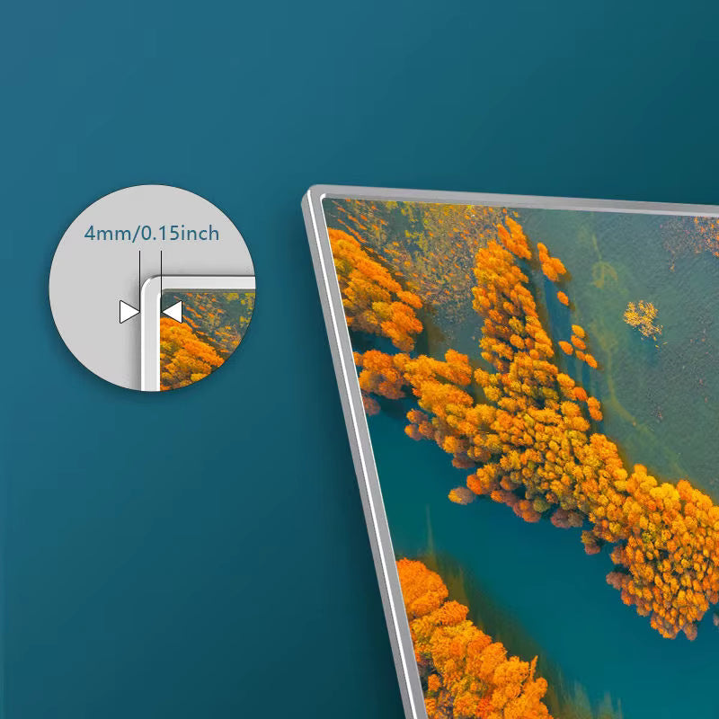 SIBOLAN Slim Monitor 16 Inch 1080P Portable Display, Ultra-Narrow Bezel, Ultra-Thin Unibody Design, On-Cell Touch, Mini HD, ODM Support