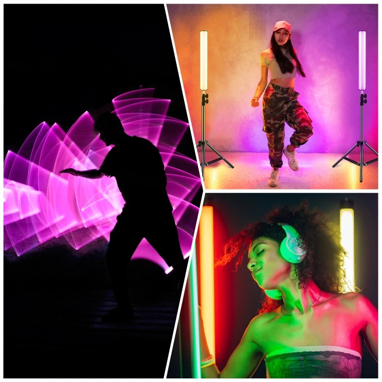 PULUZ RGB Light 30cm Handheld Magnetic LED Fill Stick, Full Color Photography & Selfie Lighting