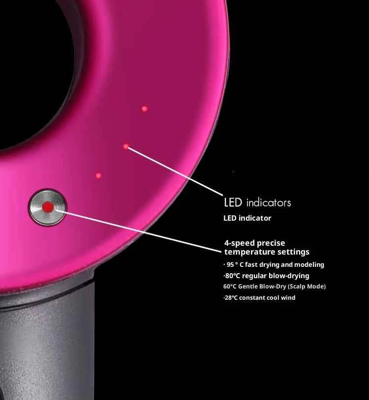 Professional High-Speed Hair Dryer | Silent Ionic Technology, Constant Temperature, Powerful Salon-Grade