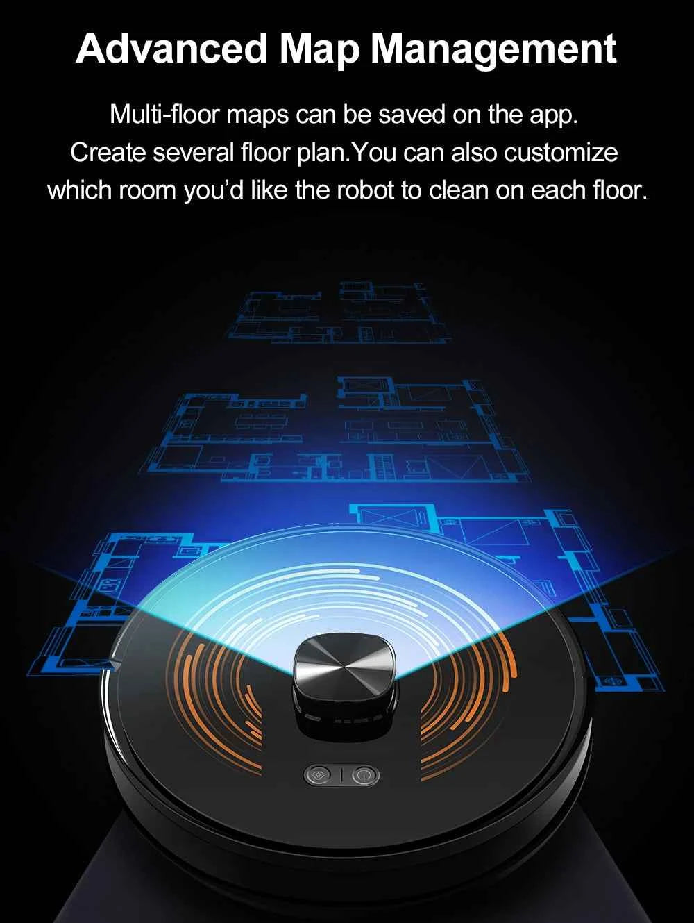 Smart Life Tuya Robot Vacuum Cleaner Smart App Remote Control