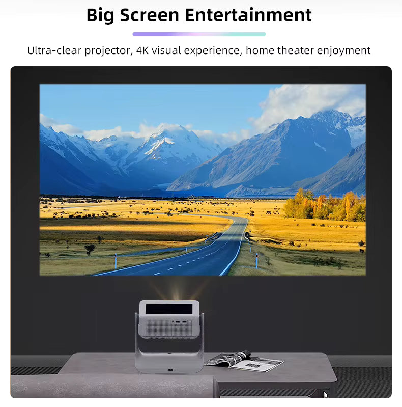 C3 Flick Projector Smart Touch Pad, Android OS, 5G WiFi, Bluetooth, 4K Presentation Equipment