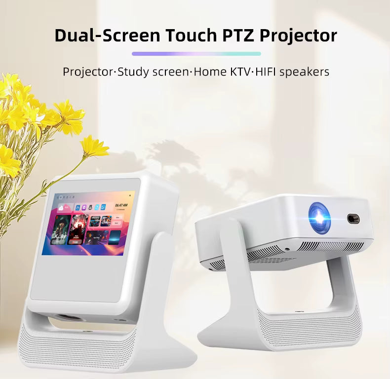 C3 Flick Projector Smart Touch Pad, Android OS, 5G WiFi, Bluetooth, 4K Presentation Equipment