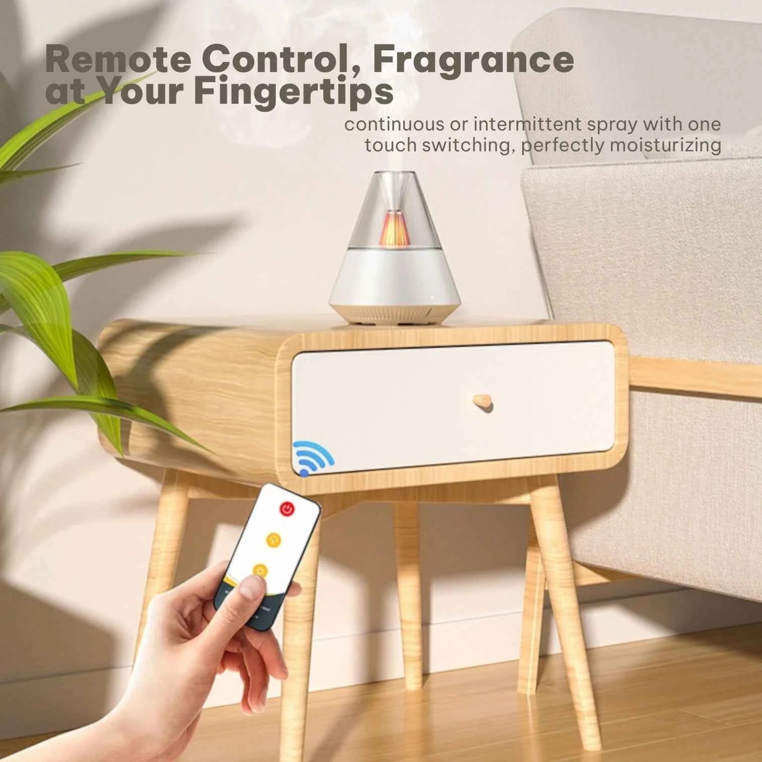 J33 Portable Humidifier Aromatherapy Diffuser Atmosphere Lamp Night Light USB