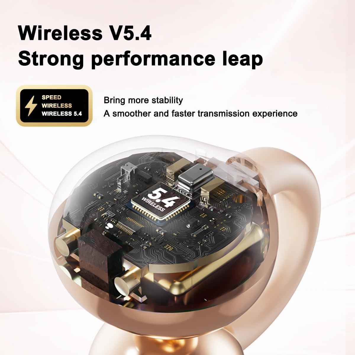 M91 Earbuds | Open Ear Wireless Earphones with Air Conduction, Hi-Res Sound, HD Calls