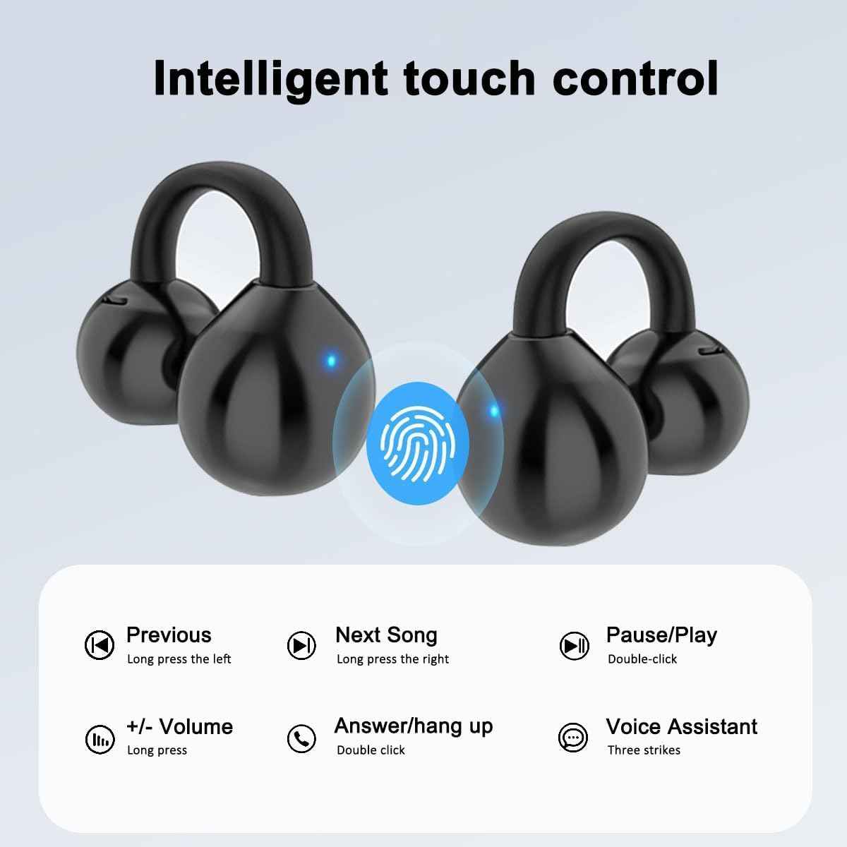 M91 Earbuds | Open Ear Wireless Earphones with Air Conduction, Hi-Res Sound, HD Calls