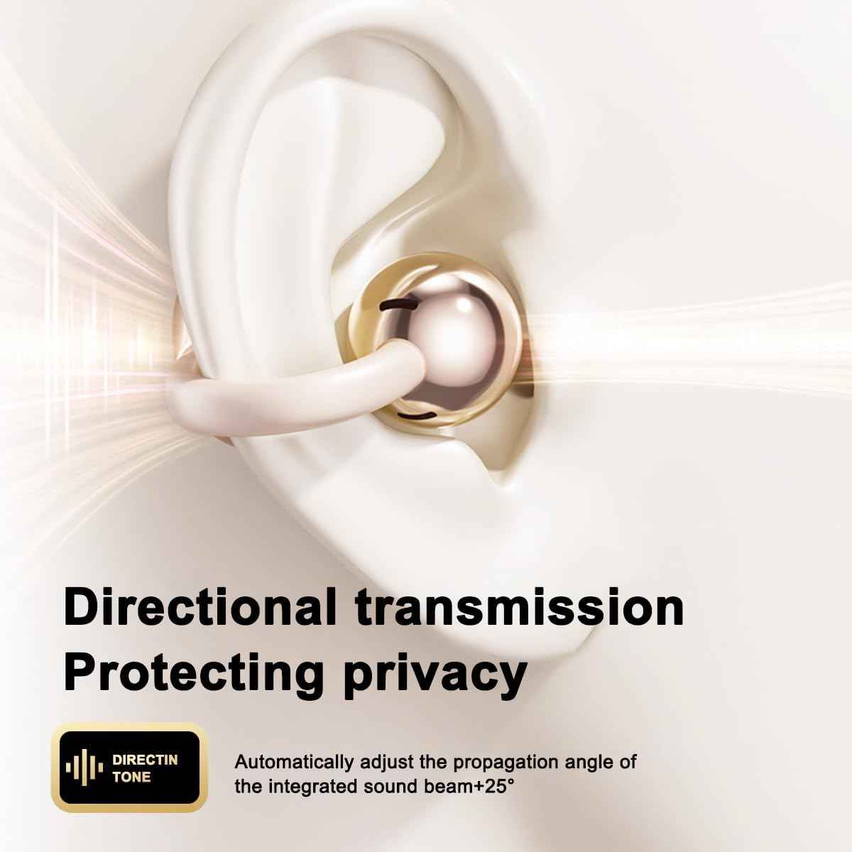 M91 Earbuds | Open Ear Wireless Earphones with Air Conduction, Hi-Res Sound, HD Calls