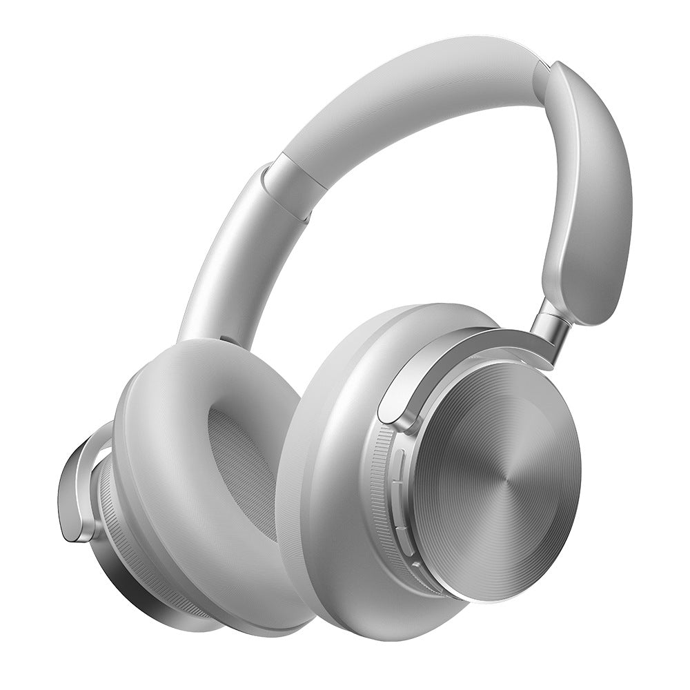 TOURACE H60 Headphones Active Noise Cancelling Wireless Earphones with LED, Metallic Finish, Sweatproof Sports Design and Long Battery Life