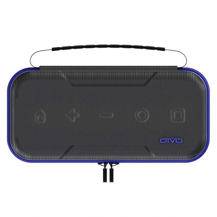 OIVO Switch Case | Large Waterproof Travel Bag for Nintendo Switch OLED #Color=Blue,Blu