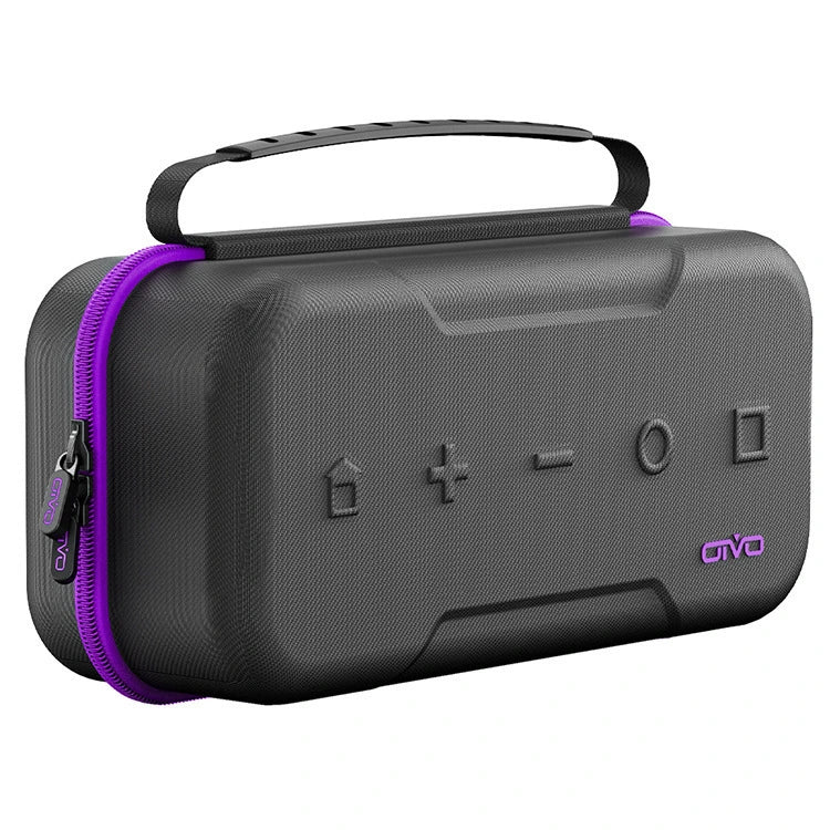 OIVO Switch Case | Large Waterproof Travel Bag for Nintendo Switch OLED #Color=Purple,Viola
