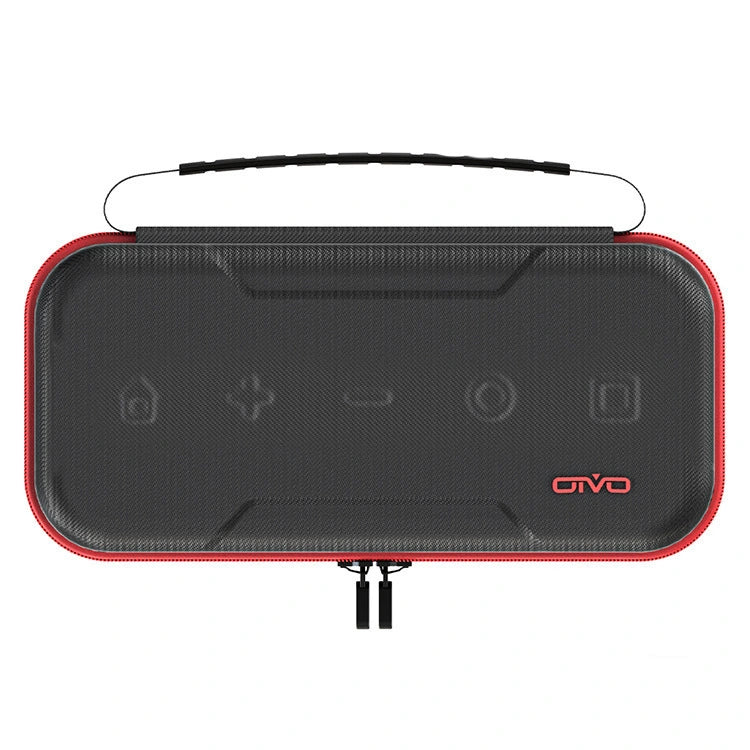OIVO Switch Case | Large Waterproof Travel Bag for Nintendo Switch OLED #Color=Red,Rosso