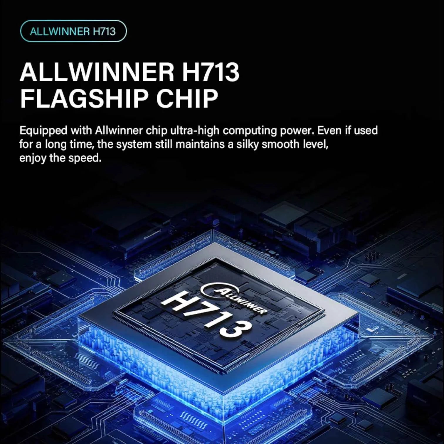 P50 1080P Home Projector 800 ANSI 4K UHD Auto Focus WiFi 6 Smart System