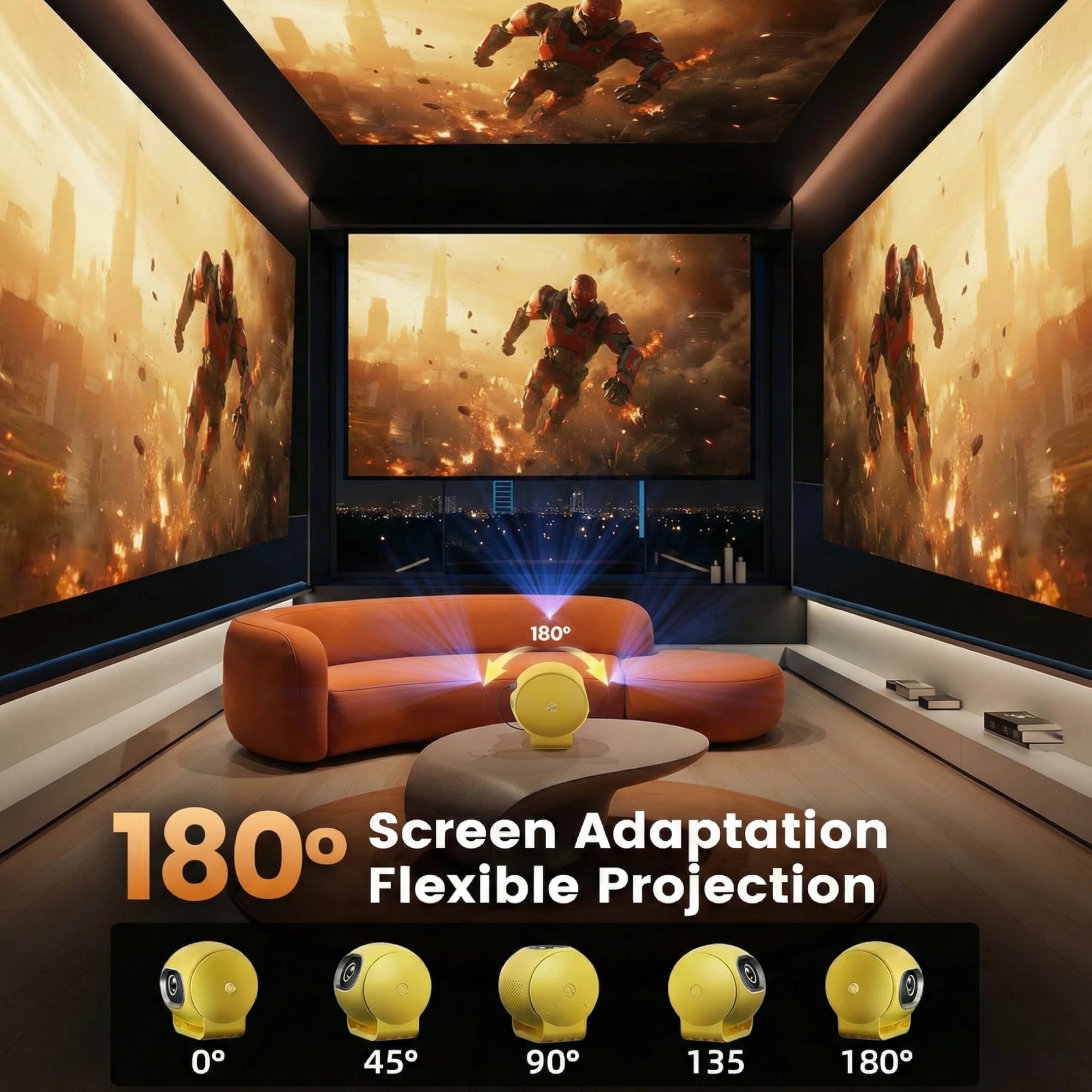 Q3 Ball Mini Projector