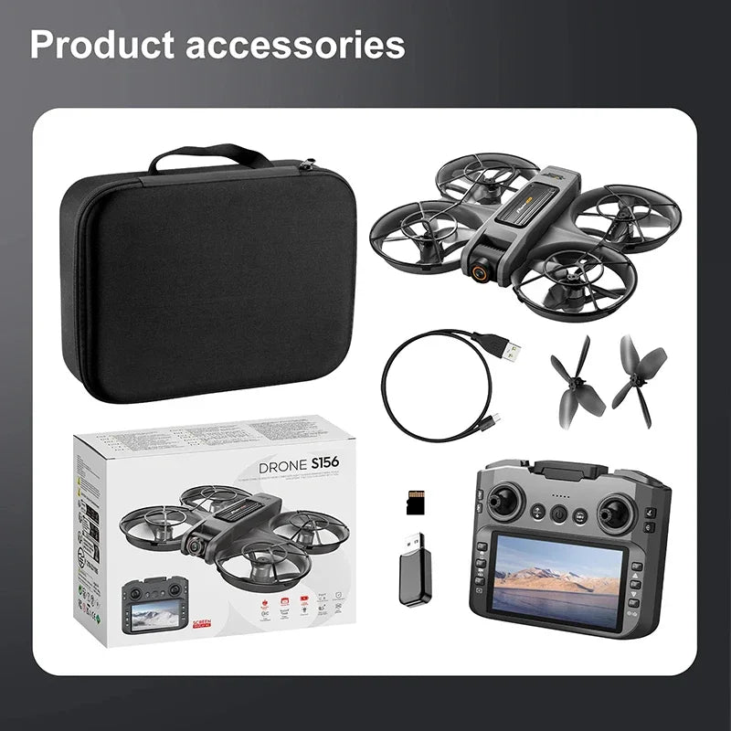 Xiaomi S156 Drone Professional 8K Camera, 5G WiFi FPV, Screen Remote Control, Obstacle Avoidance Quadcopter
