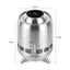 Fire Pit Table 6.4 Inch Round Smokeless Stainless Steel Portable Mesa Stove for Outdoor Travel