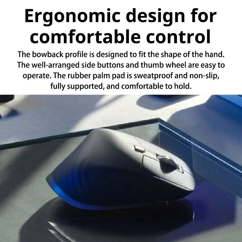 Logitech Wireless Mouse – MX Master 3S Bluetooth Ergonomic Mouse with Multi-Device Control and Cross-Screen Workflow for Laptop and Desktop