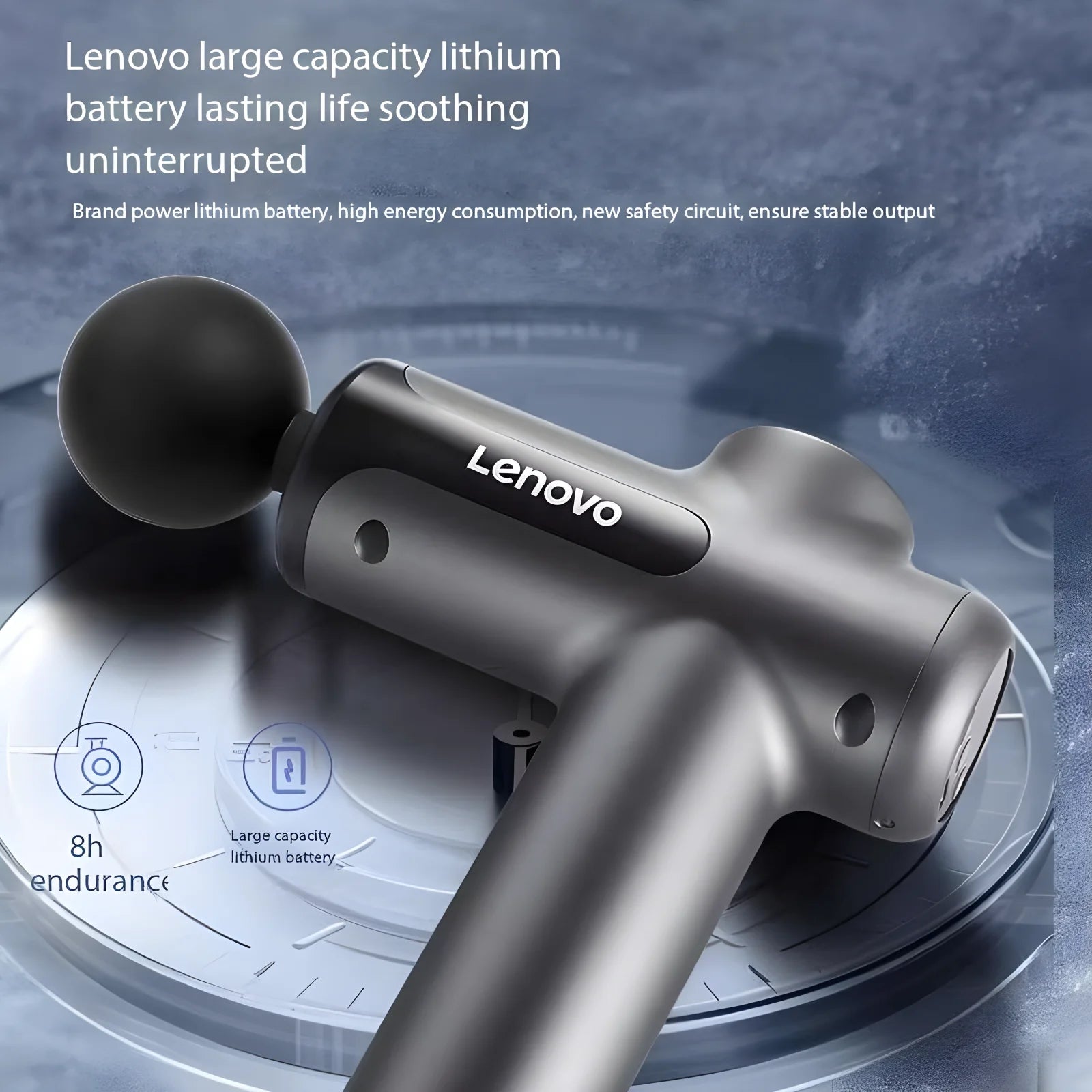 Lenovo Professional-Grade Fascia Gun –  Deep Soreness and Stiffness Relief