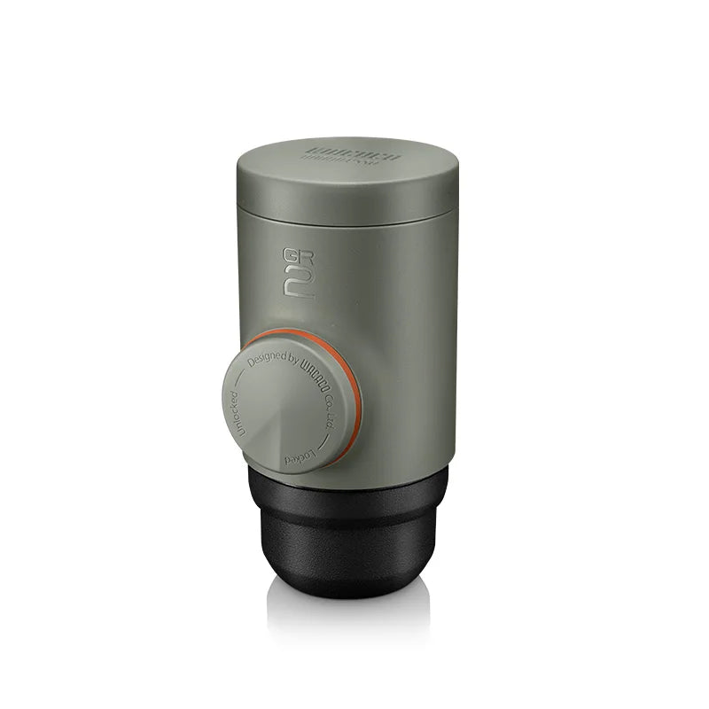 WACACO Portable Espresso Minipresso GR2 Coffee Maker for Ground Coffee | Travel, Camping & Gift-Ready Outdoor Machine