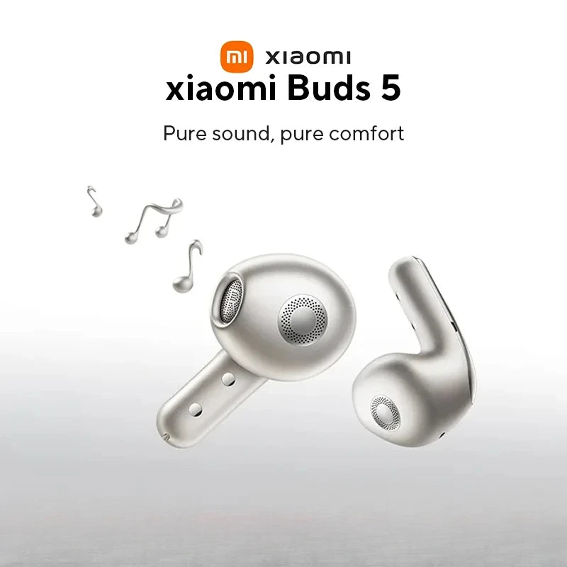Xiaomi Buds Earphones TWS AI Noise Cancelling | HiFi Wireless Bluetooth with Sound Recording | Original Lossless Audio Headphones