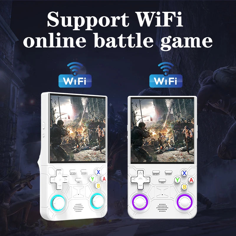 R36 Console – Ultra Retro Handheld, 4.0" Display, Linux Open-Source System, 128GB Storage, Portable Video Game Player