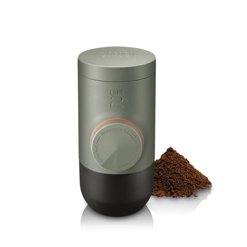 WACACO Portable Espresso Minipresso GR2 Coffee Maker for Ground Coffee | Travel, Camping & Gift-Ready Outdoor Machine