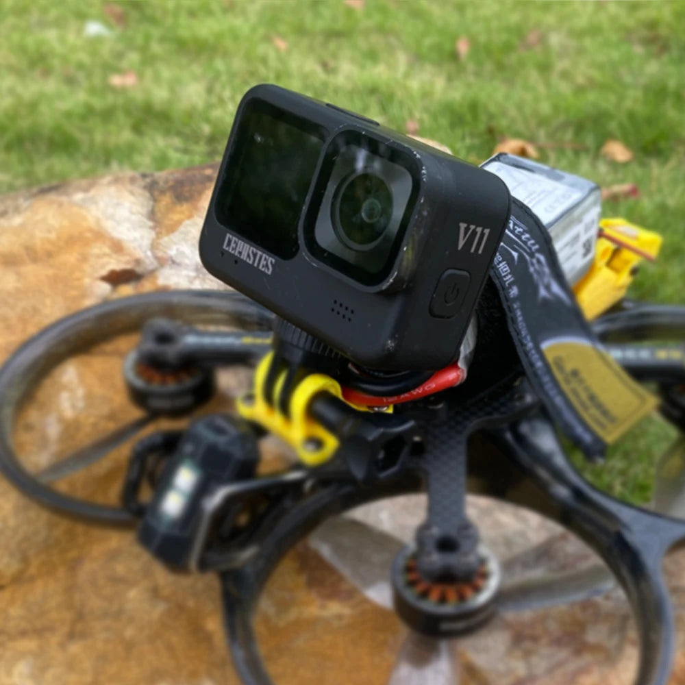CERASTES Action Camera V11 5K/4K60FPS WiFi Waterproof Sports Cam with Anti-Shake, Remote Control, Dual Screen, and Pro Drive Recording