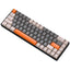 Wolf Keyboard K68 Bluetooth Wireless Dual-Mode, Color Blocking Design, Hot-Swappable Gaming Laptop Keyboard
