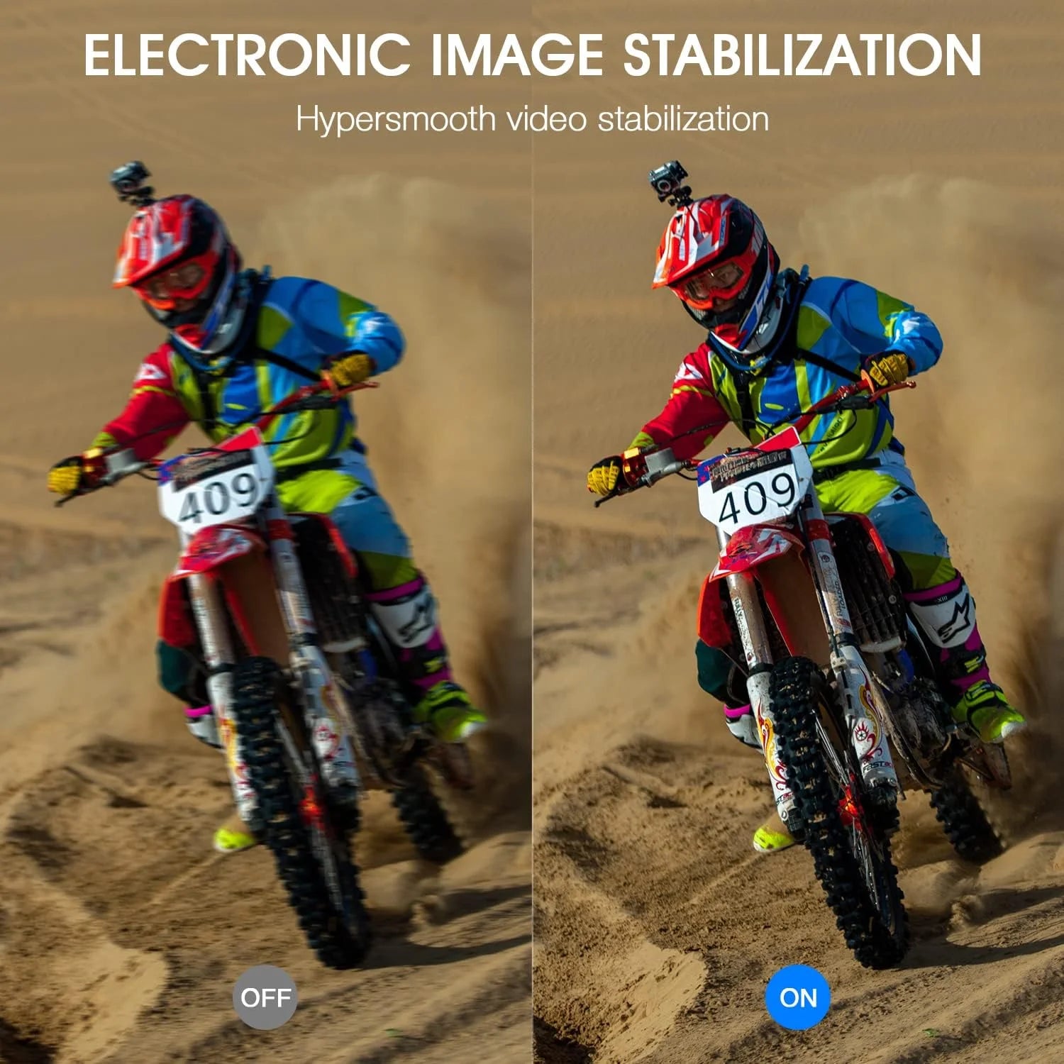 CERASTES Action Camera V11 5K/4K60FPS WiFi Waterproof Sports Cam with Anti-Shake, Remote Control, Dual Screen, and Pro Drive Recording