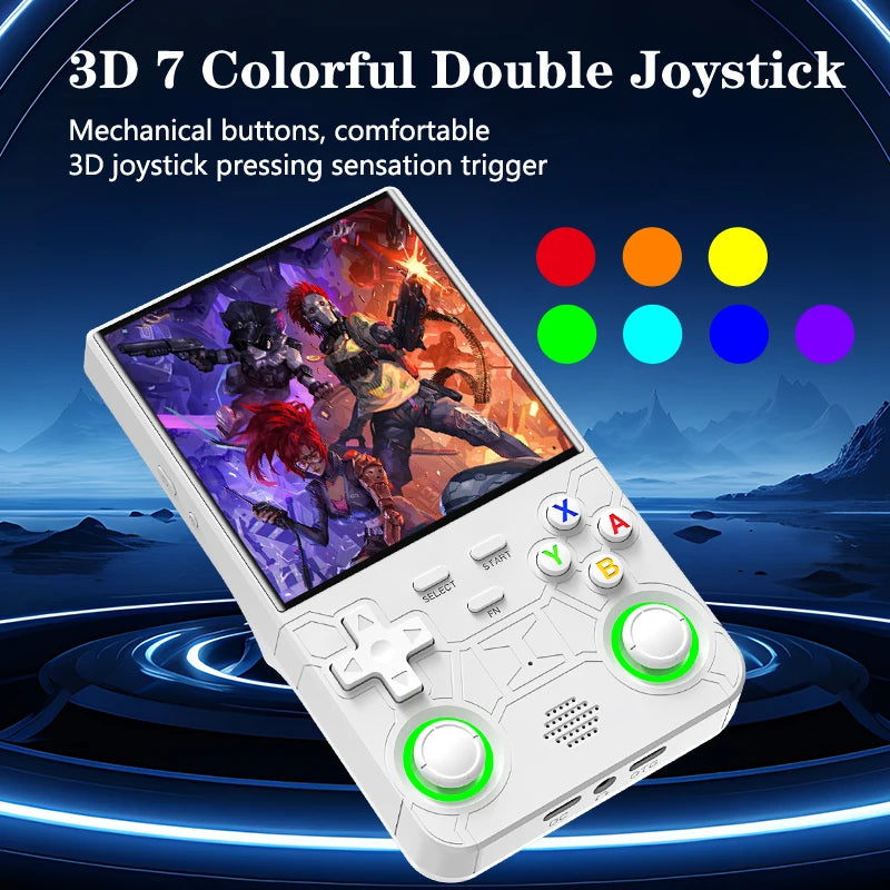 R36 Console – Ultra Retro Handheld, 4.0" Display, Linux Open-Source System, 128GB Storage, Portable Video Game Player