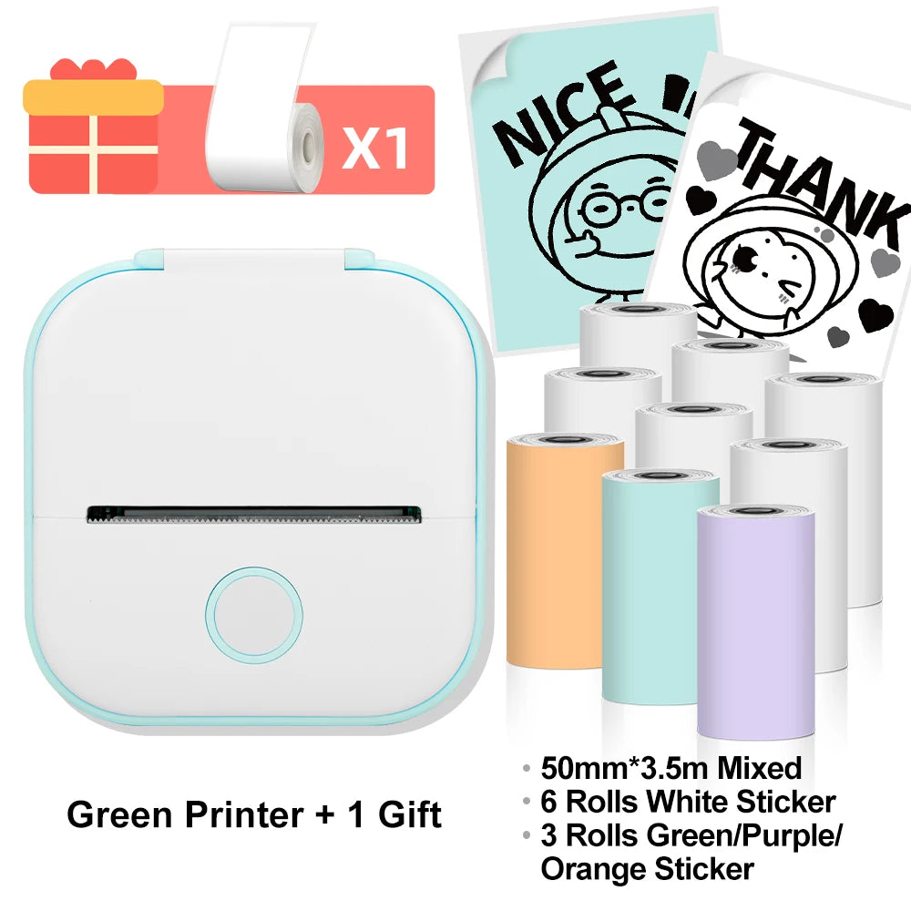 #Color=Green 9 Rolls Mixed,Verde - 9 rotoli misti