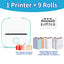 Phomemo Mini Printer Portable Thermal Printer 203dpi, Wireless Bluetooth, USB Cable Included, Prints Photos, Labels, Memos & To-Do Lists