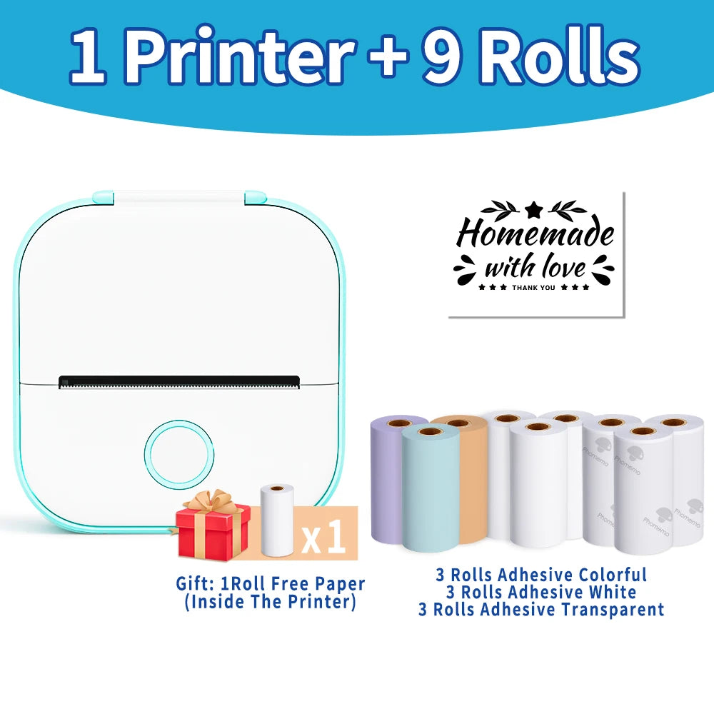 #Color=Green 9 Rolls Mixed TS,Verde - 9 rotoli misti TS
