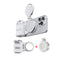 TELESIN Camera Grip Magnetic Phone Holder with Shooting Aid and Remote Control for iPhone and Android Devices