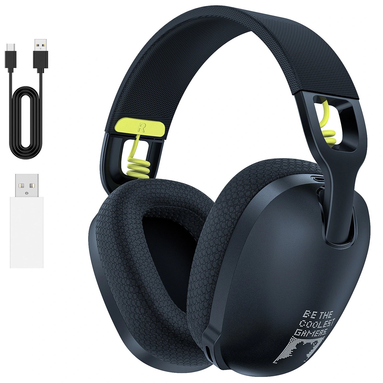 ONIKUMA B2 Gaming Headset | Triple-Mode ANC Wireless Bluetooth 2.4G Multi-Platform
#Color=Black,Nero