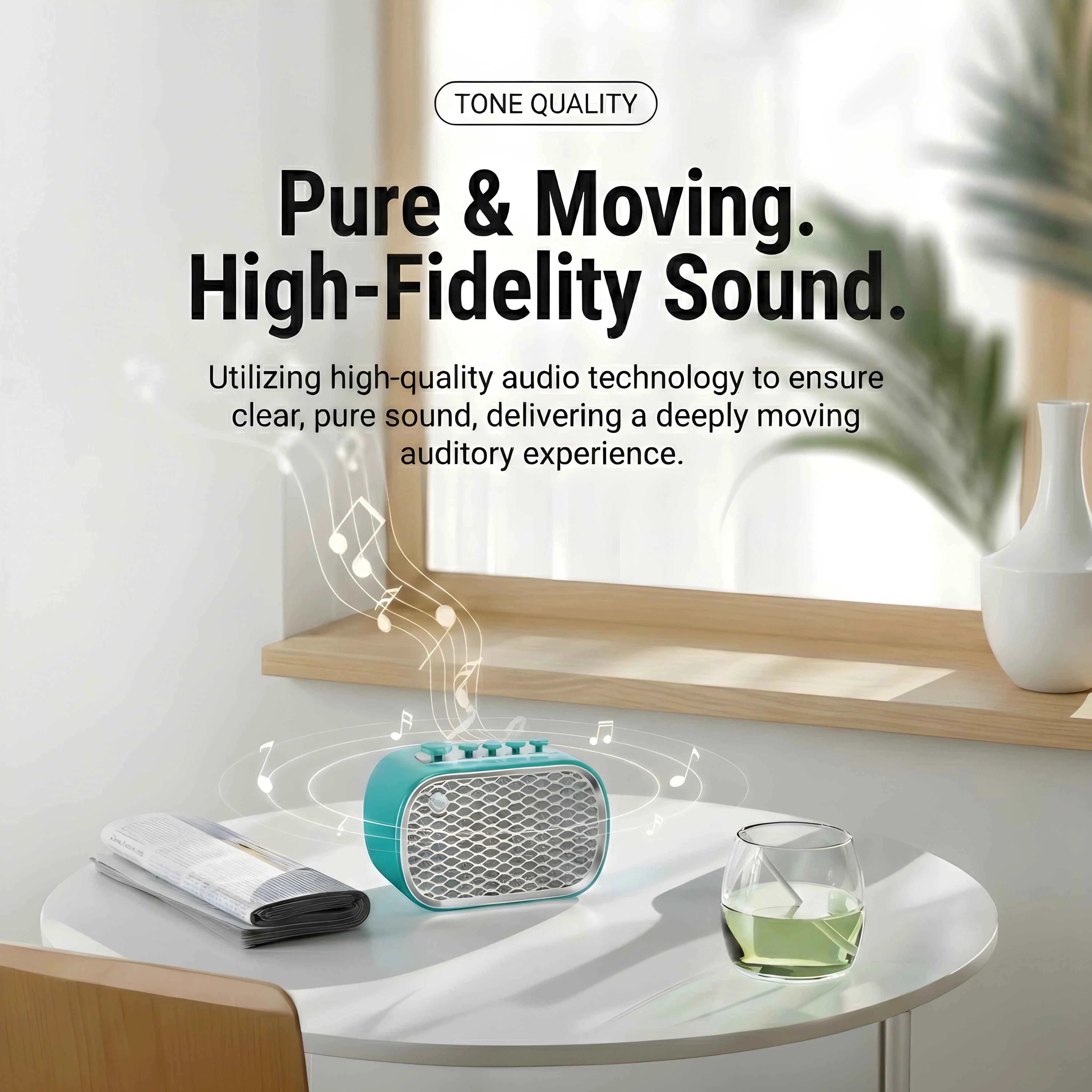 Blueteck Sleep Speaker Modern BT Audio