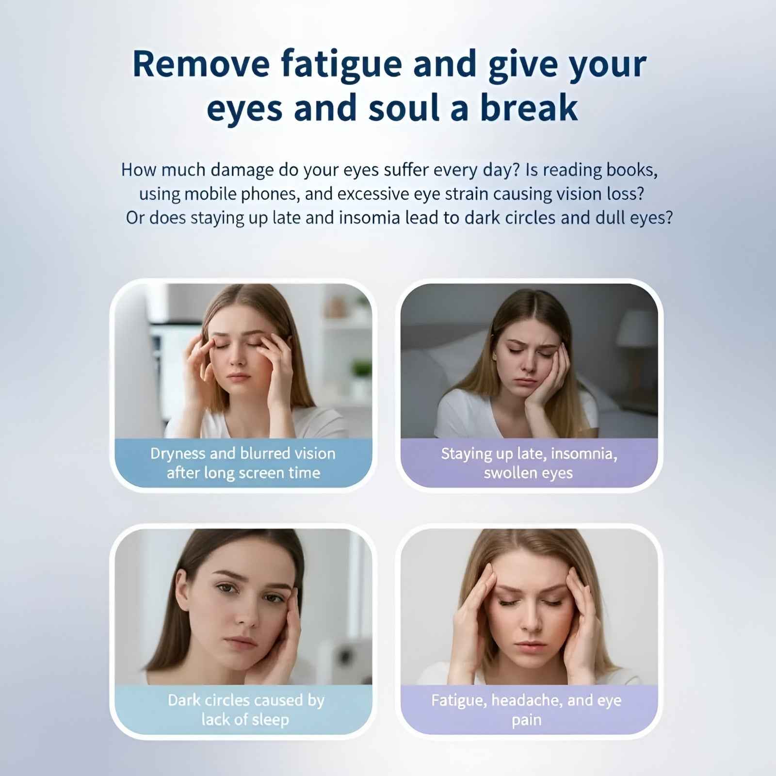 remove fatigue eye massager