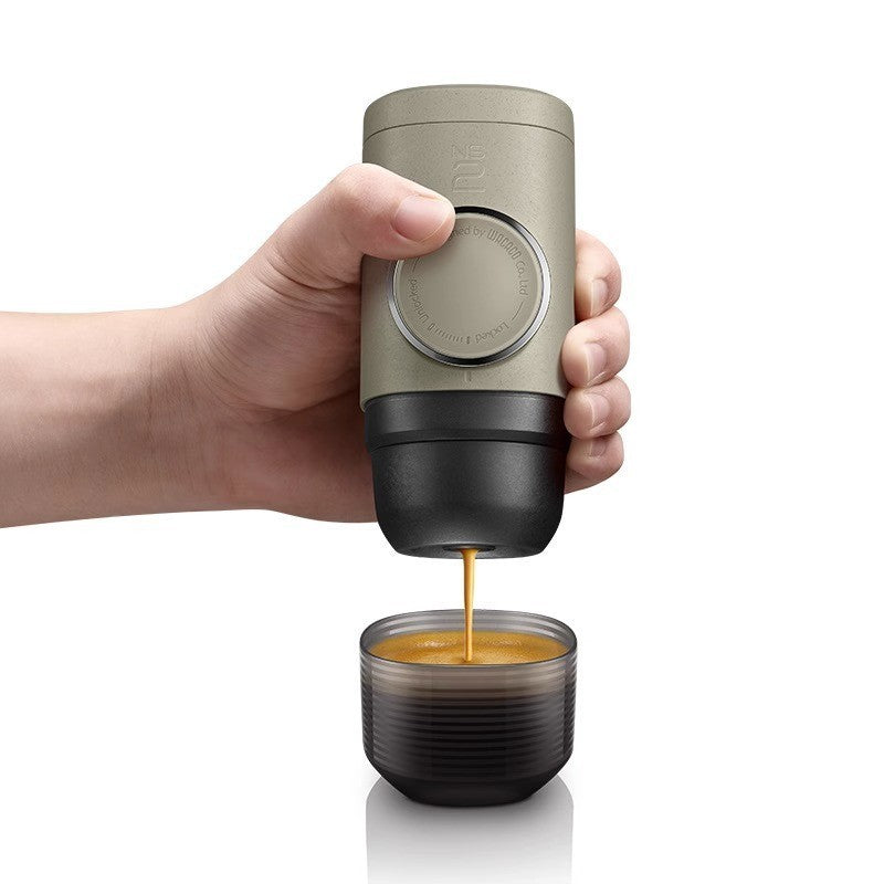 Portable Manual Espresso Coffee Maker Capsule